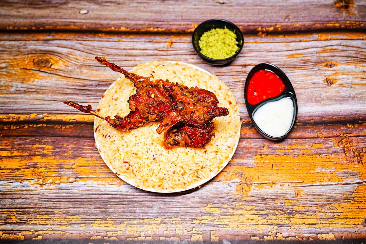 Kaadai Quail Biriyani Malabar Special